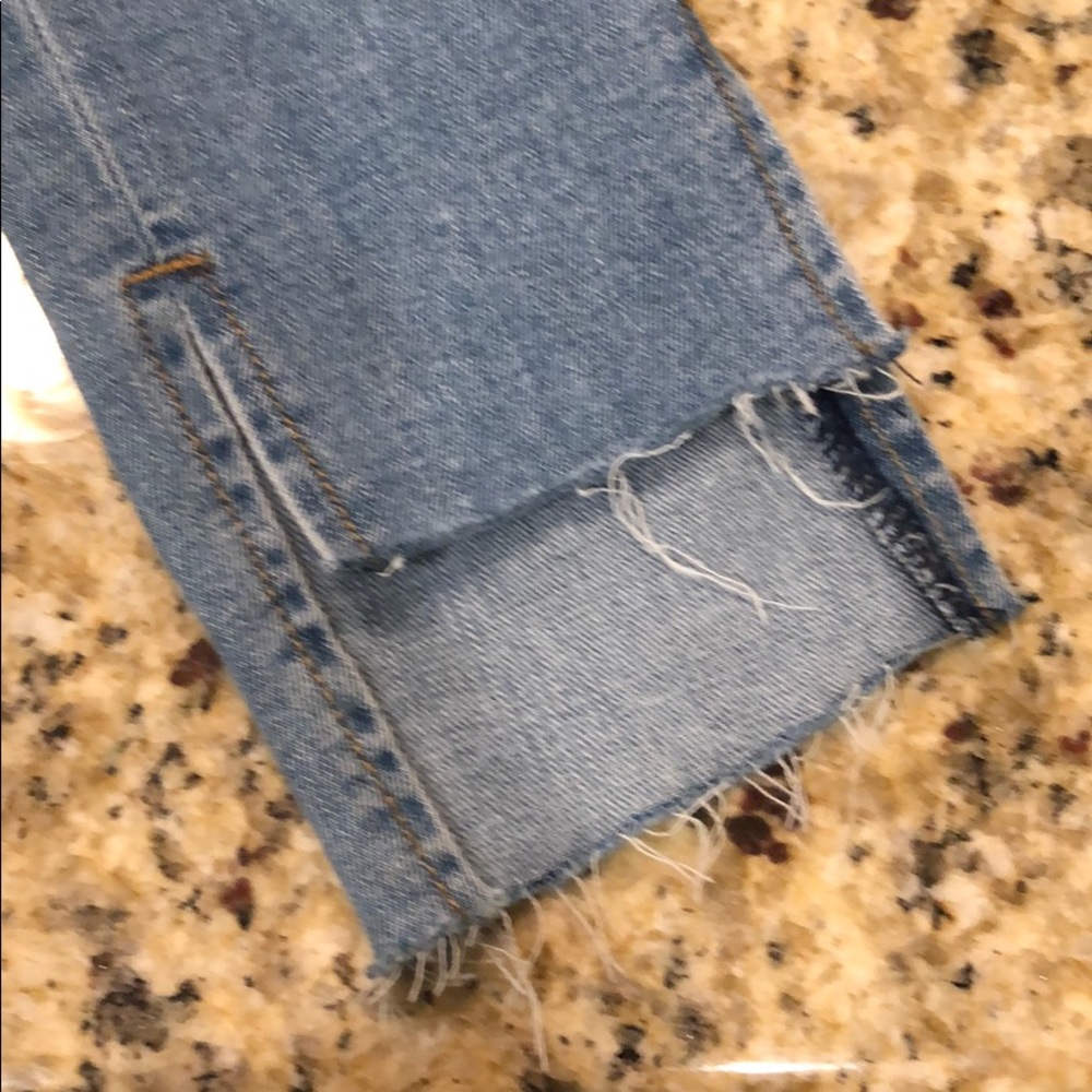 Joe’s Mid Rise Skinny Ankle Distressed Jeans - Picture 6 of 8